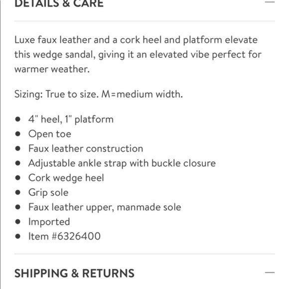 NEW Charles by Charles David Black Vegan Leather Wedge Sandals - Picture 6 of 6